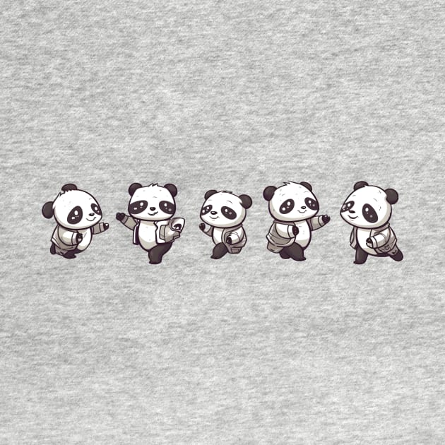 Dancing Panda by RefinedApparelLTD